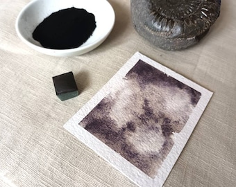 Paynes Grey - Single Half Pan - Handmade Watercolours