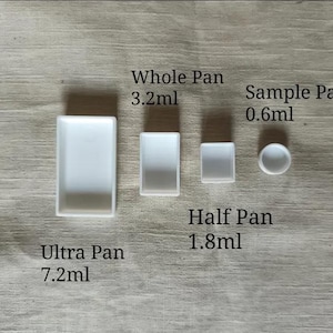Paynes Blue - enkele halve pan - handgemaakte aquarellen afbeelding 4