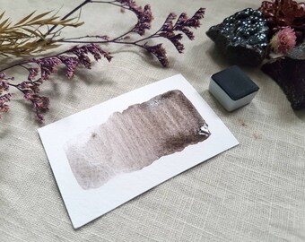 Tuff Black - Pojedyncza połówka - Ręcznie robione akwarele