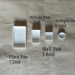 Peachy - Single Half Pan - Handmade Watercolour image 2