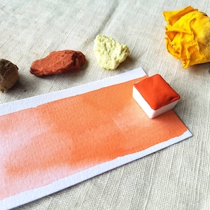 Ercolano Orange - Halbe Pfanne *Eingestelltes Pigment*