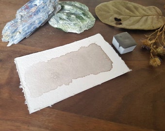 Italian Grey Chalk - Single Half Pan - Handmade Watercolours