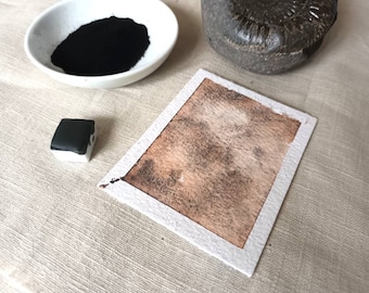 Haematite Luster - *Limited Stock! * Single Half Pan - Handmade Watercolours