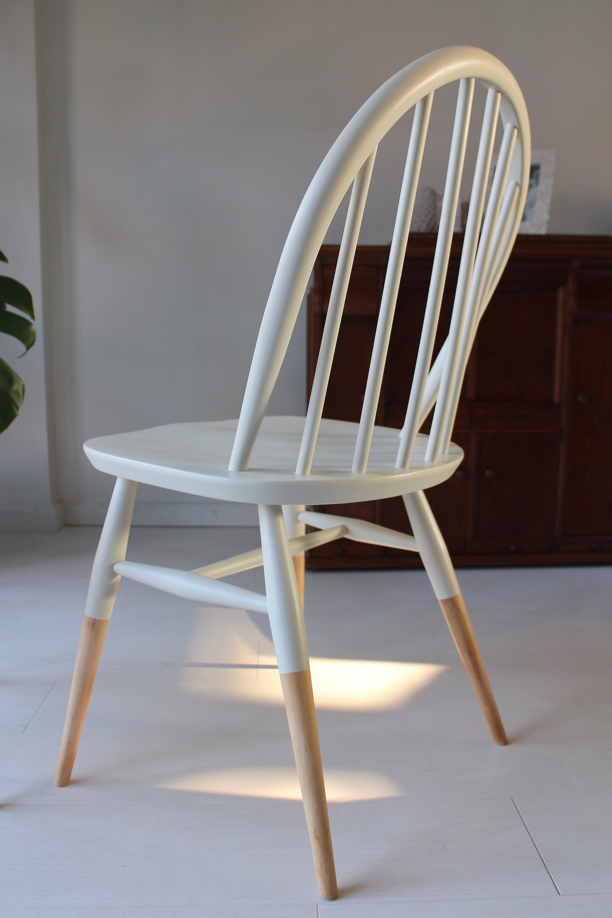 ERCOL Windsor Dining Chairs Pair Model 2056 Original Etsy