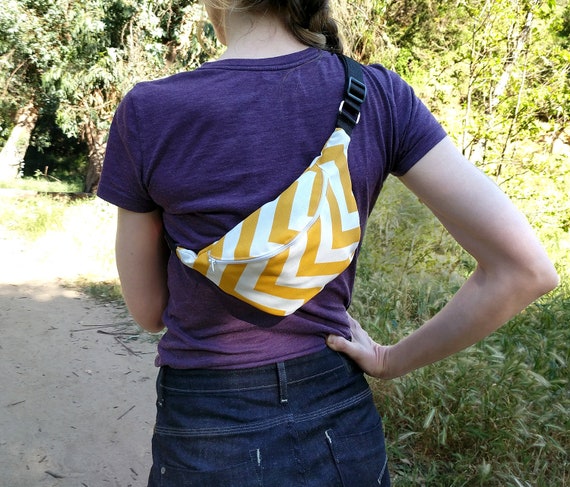 bum bag across shoulder
