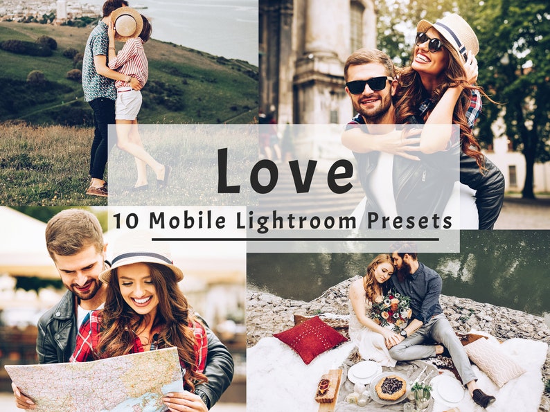 BEST PRESETS, Lightroom Presets, Cute 10 Love Mobile LIGHTROOM Couple Romantic Presets, Filters For Photo, Love Presets image 1