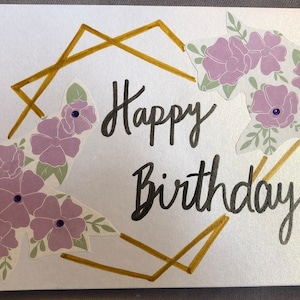 Cartão de aniversário