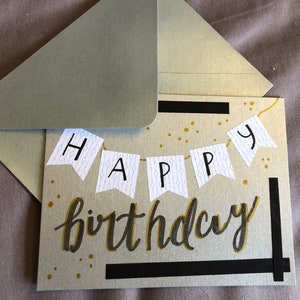 Cartão de feliz aniversário