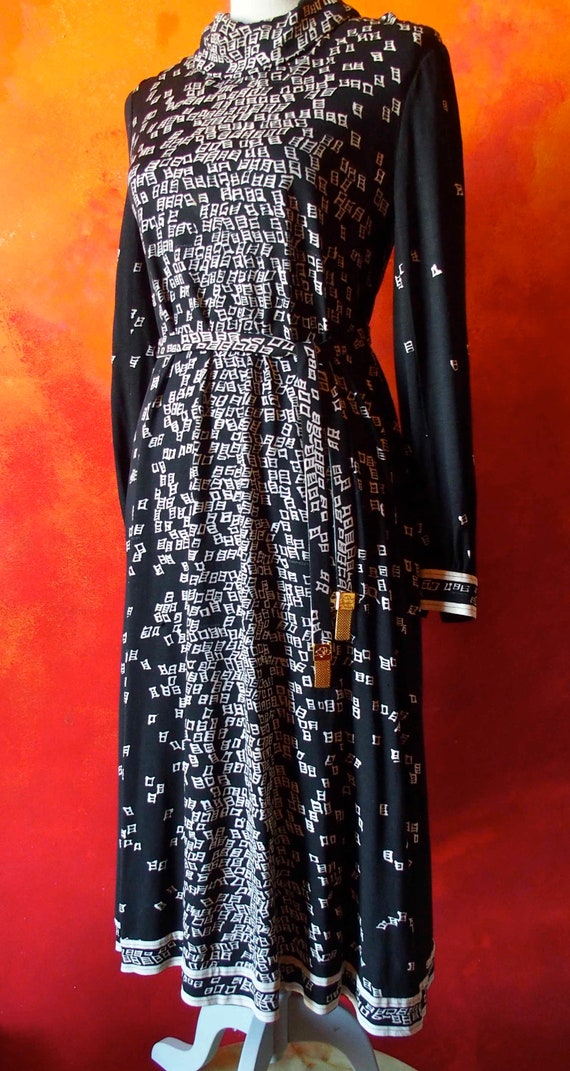 LEONARD, sublime dress vintage 80's