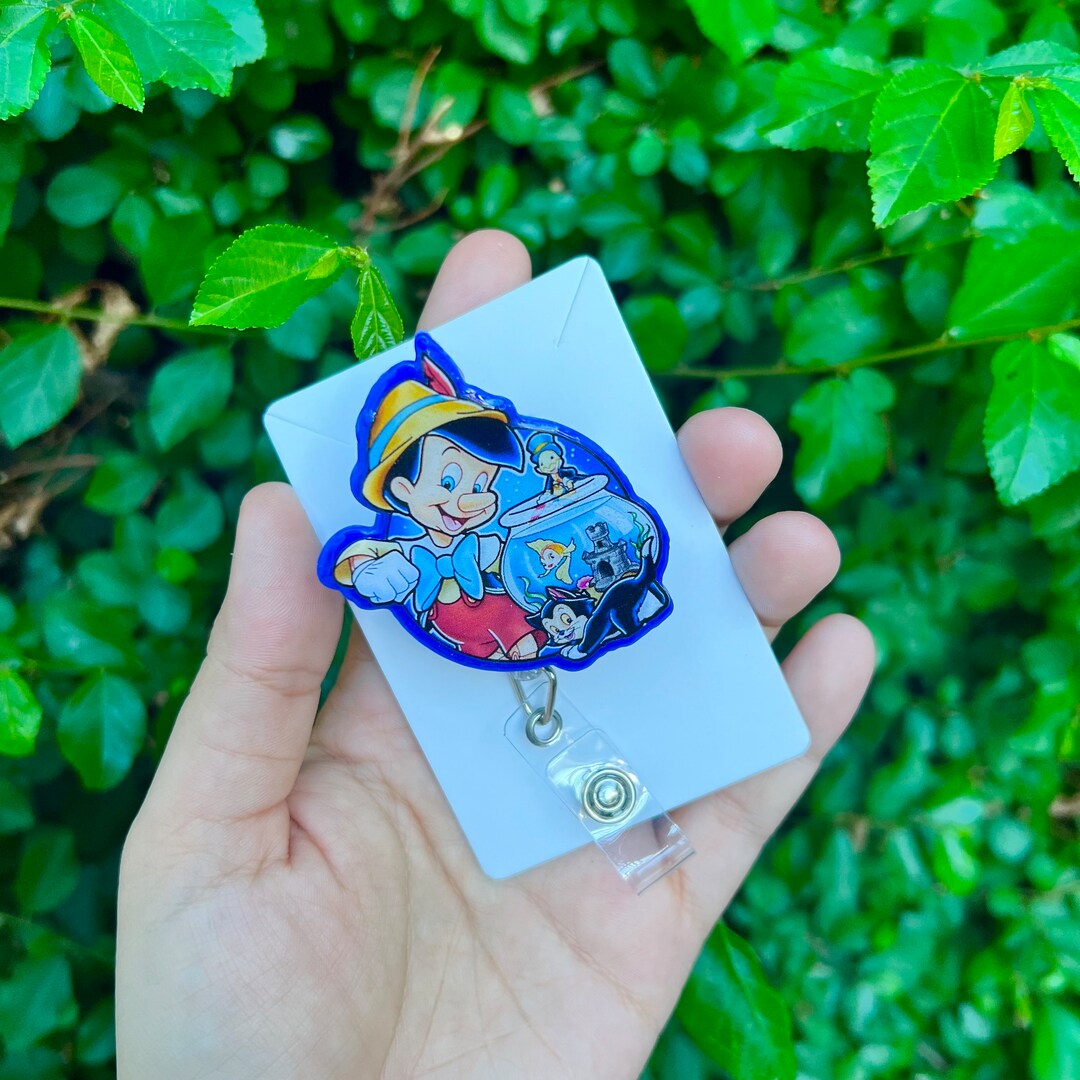 Real Boy Badge Reel Cartoon Badge Reel Personalized Nurse Etsy