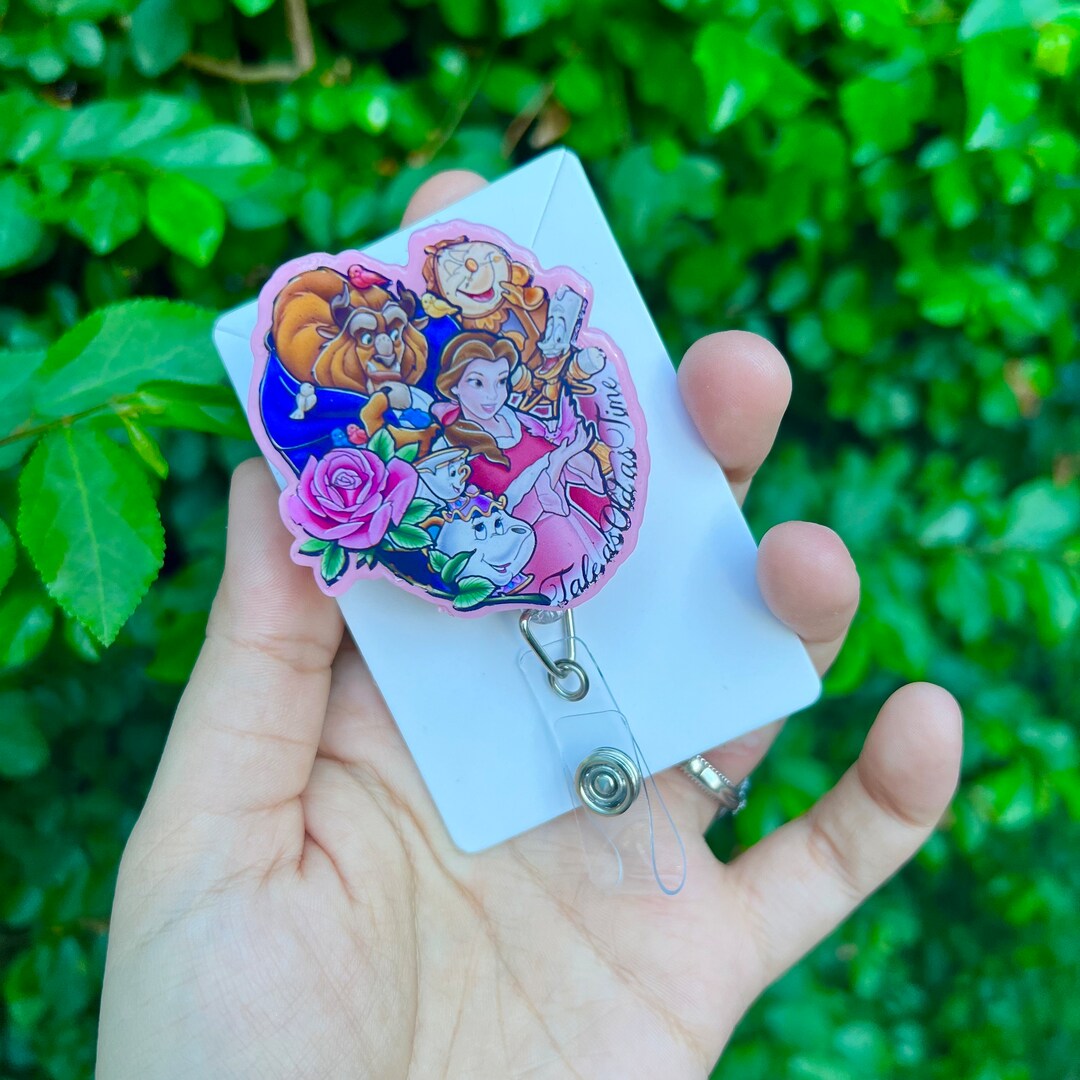Beauty Tale Thats Old Badge Reel Cartoon Badge Reel Etsy