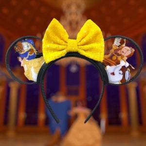 Tale as Old as Time Ears and Bow Only