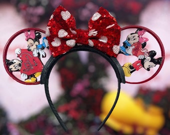 Mouse Valentines Ears and Bow Only