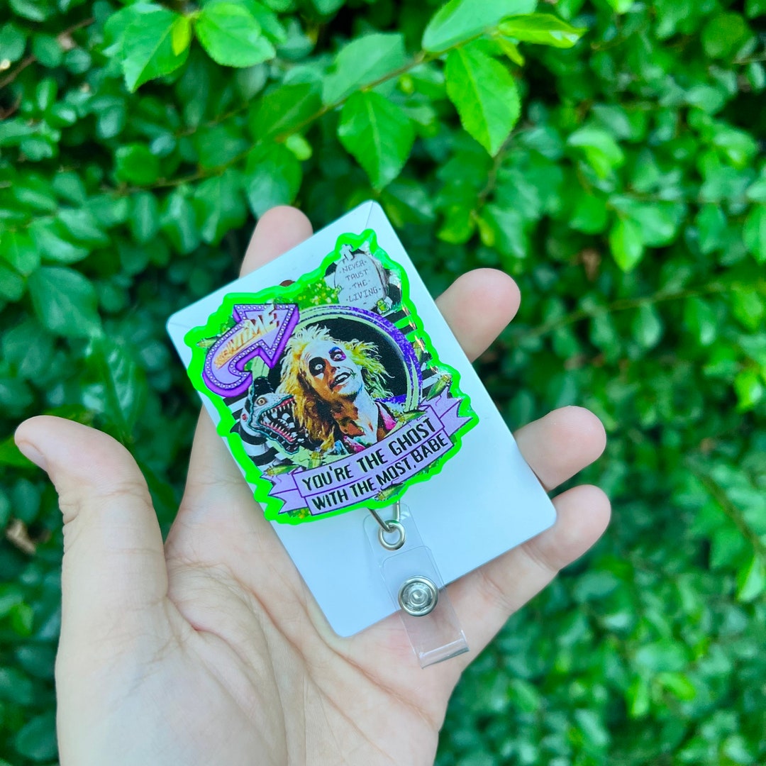 Its Showtime Badge Reel Cartoon Badge Reel Personalized Etsy