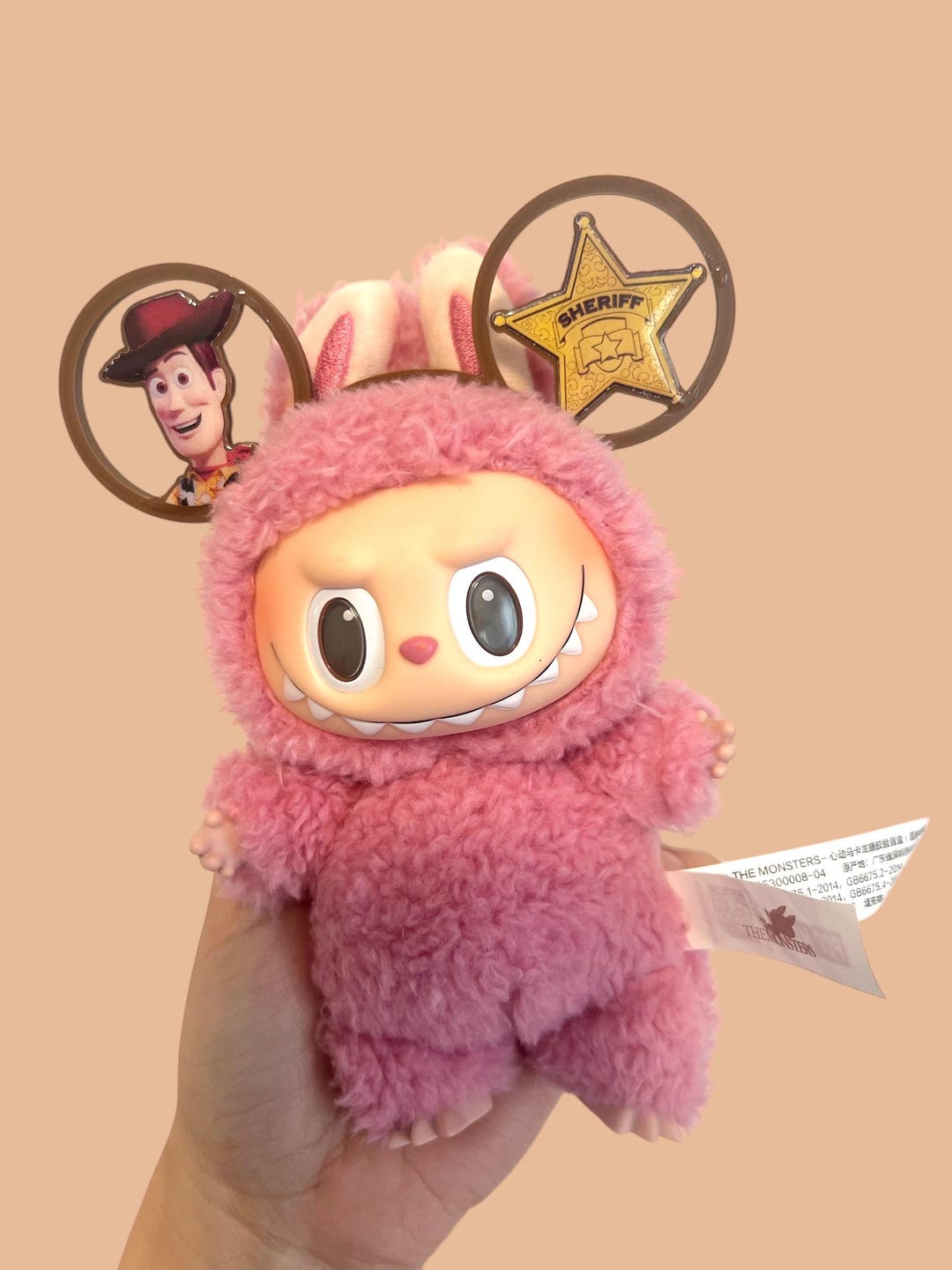 Plush Monsters La Bu Bu 3d Printed 3ars Sheriff Cowboy - Etsy