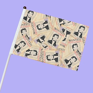 Mini Stroller Flag with Clip | Lost Princess | Theme Park Stroller SINGLE SIDED
