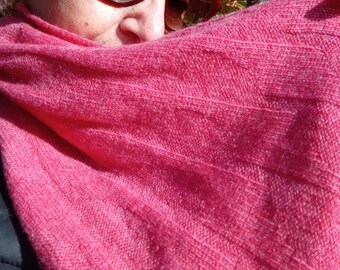 Geometric Circles Scarf Knitting Pattern: Garter Carriage, Hand Knit (Instant PDF Download)