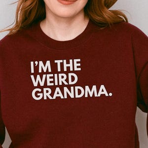 Grandma Sweatshirt, Loungewear, First Time Grandma, Grandma crewneck, Cool Grandma Gift, Sweater for Grandma, Grandma Sweater, Grandma Gift
