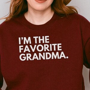 Grandma Sweatshirt, Loungewear, First Time Grandma, Grandma crewneck, Cool Grandma Gift, Sweater for Grandma, Grandma Sweater, Grandma Gift