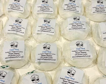 Handmade Vegan Shower Steamers | Aromatherapy with Essential Oils