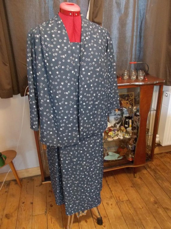 1950s two piece suit