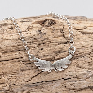 ANGEL WINGS BRACELET -delicate wings bracelet with chain- one size bracelet made for self love.