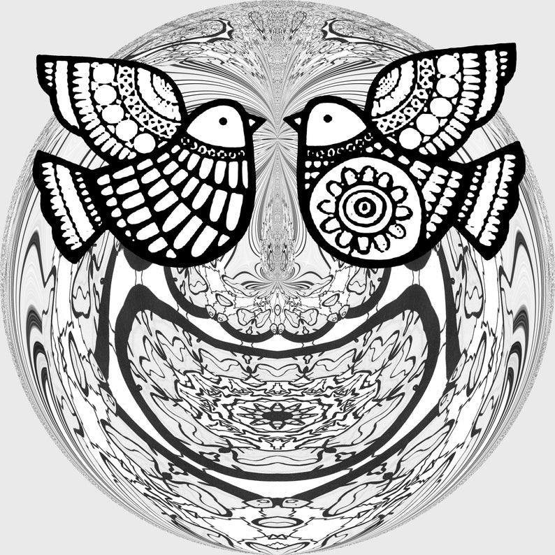Scrap Booking Etc Set Of 5 Separate Files Bird Designs Print Often Card Making Digital Download For Coloring Art Collectibles Prints Efp Osteology Org