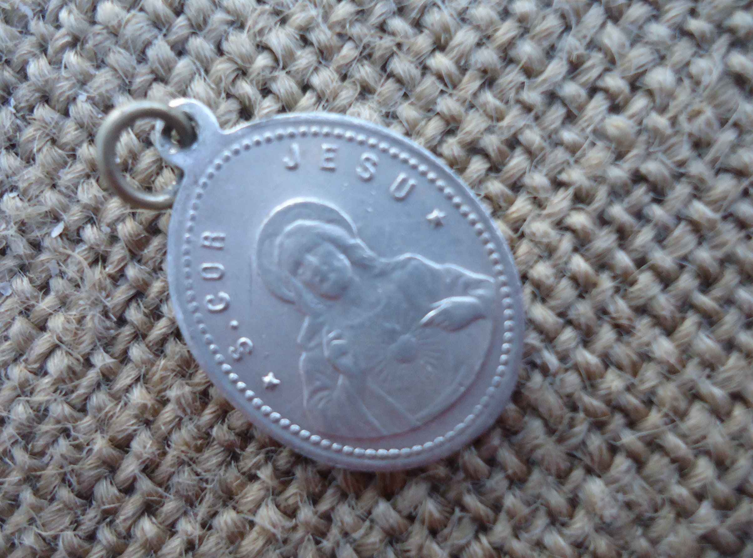 Médaille Des Saints Médaille Catholique de Pèlerinage Religieux Vierge Du Mont Carmel Millésime Fran