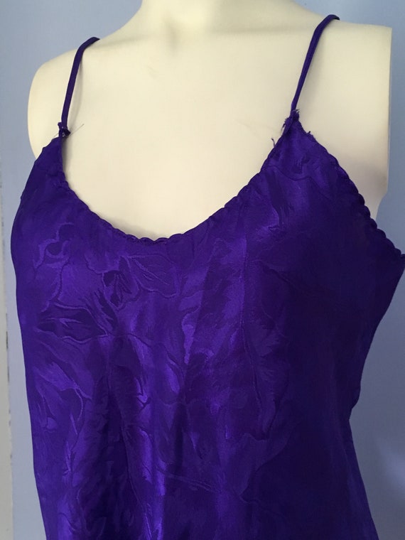 70s Undercover Wear Purple Short Nightie | Vintag… - image 1