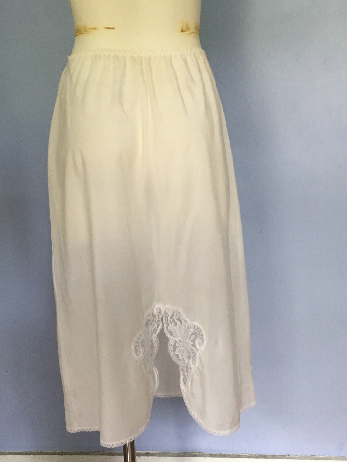 50s Wonder Maid White Slip 1950s Lace Skirt Slip '50s - Etsy Hong Kong