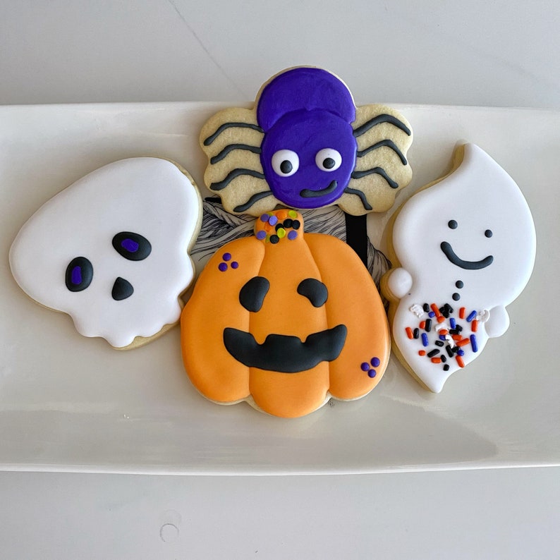 Halloween Cookie Decorating Kit DIY Cookie Kit Pastel Etsy