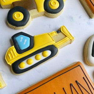 Construction birthday cookies, 2nd birthday boy, 3rd birthday boy image 6