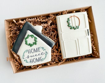 Housewarming cookie gift box, New home cookie gift box, Realtor cookie gift box, gift for couples