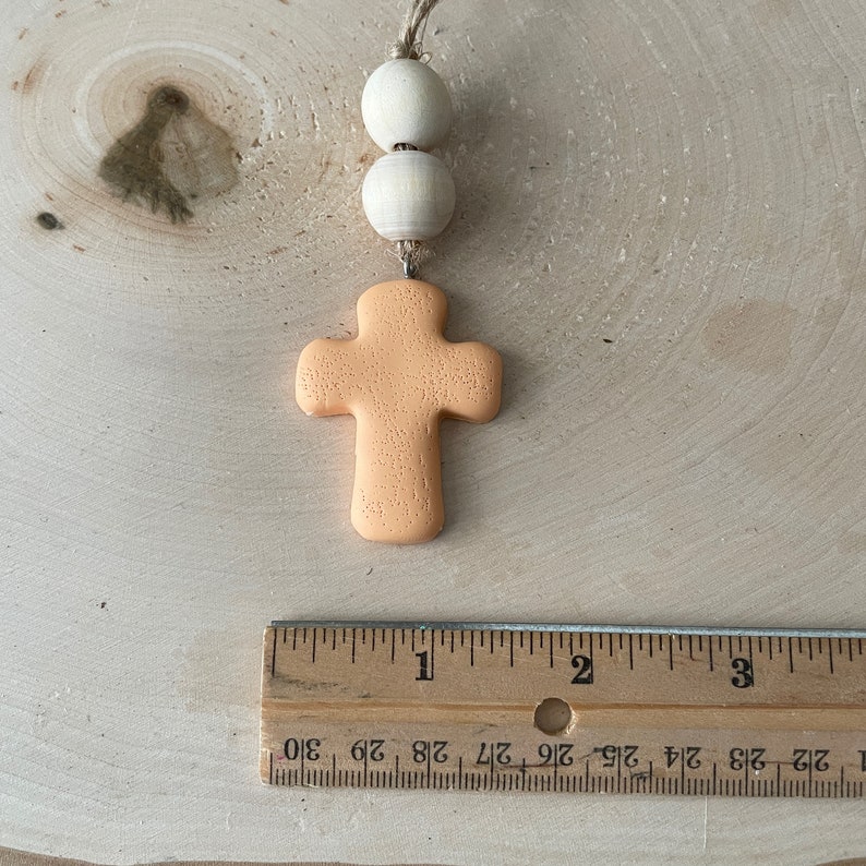 Cross Car Mirror Hangers Christian Cross Hanging Ornament Etsy