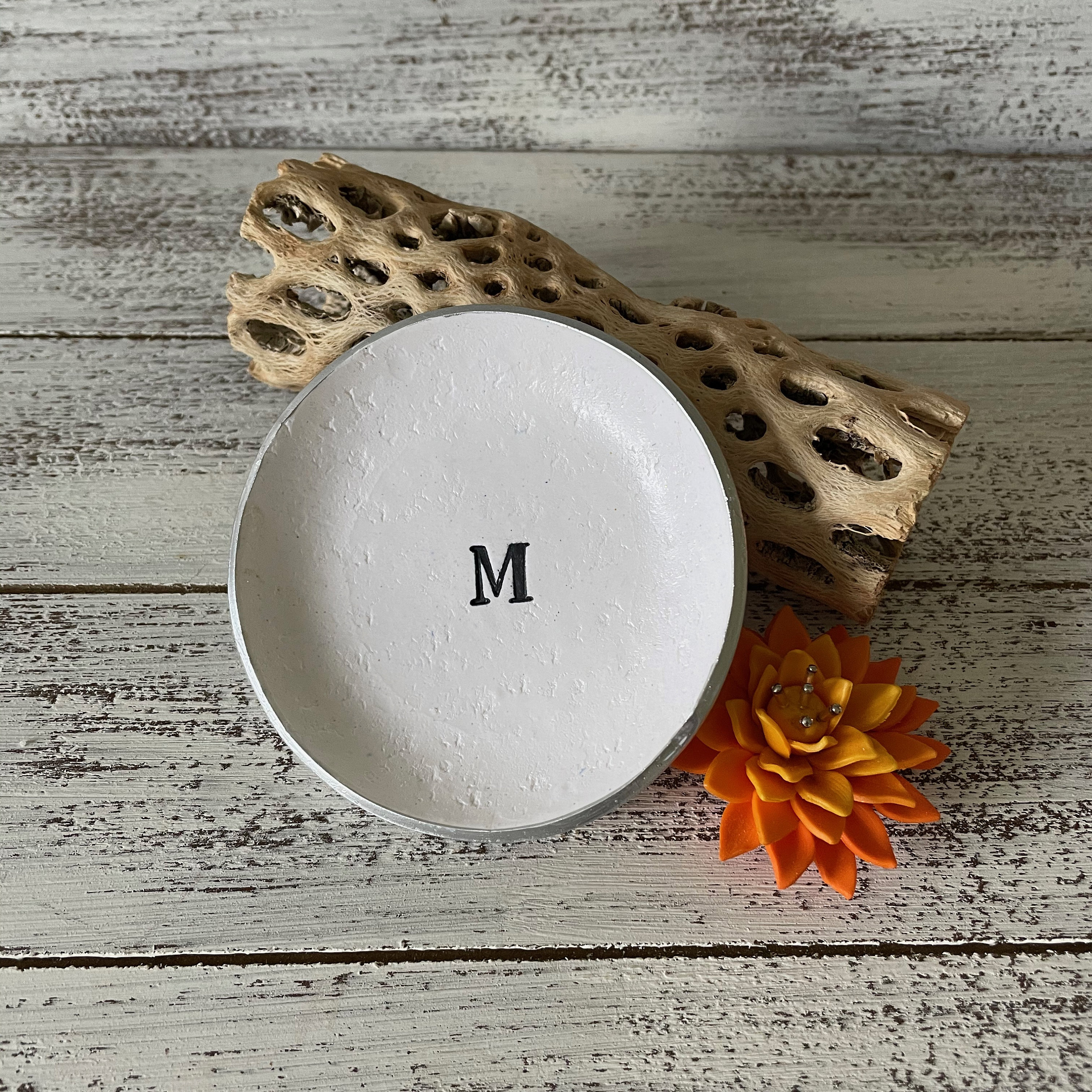 Monogram Flower Trinket Bowl S00 - Holiday Gifts - Holiday Gifts