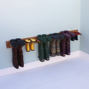 Oak Welly Rack image 6