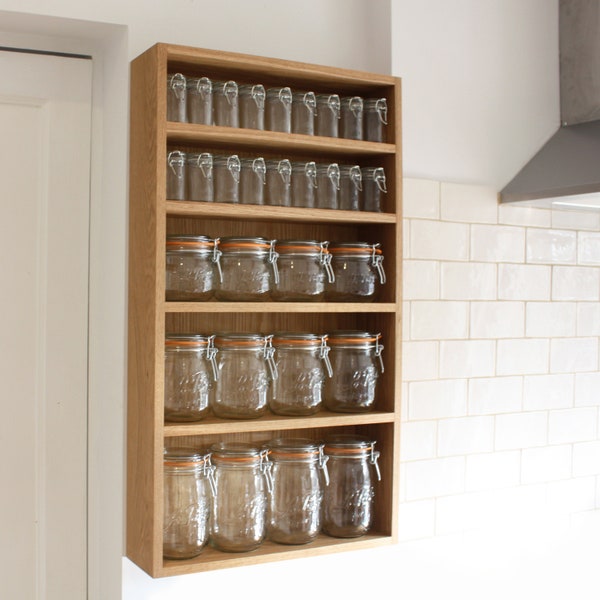 Pantry Shelving - Storage Jar Larder