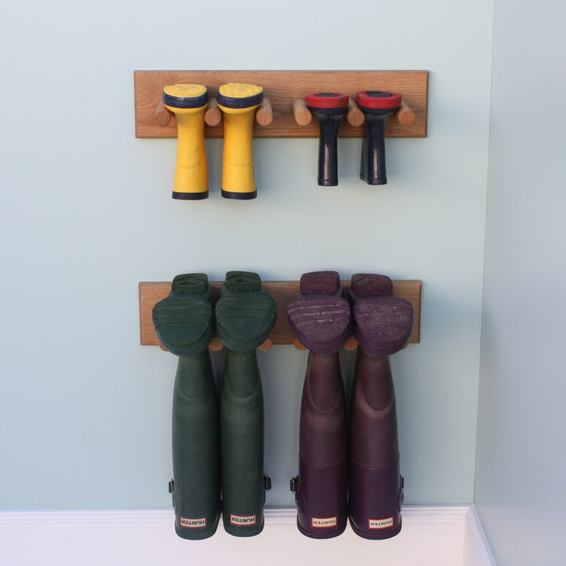 Oak Welly Rack image 5