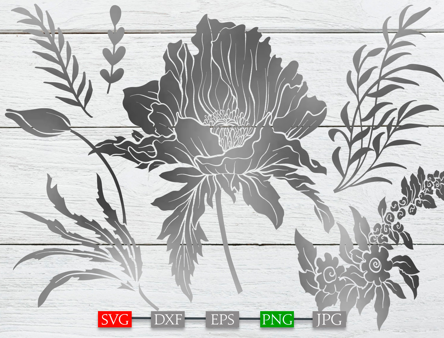 Free Free 304 Poppy Flower Svg Cutting File SVG PNG EPS DXF File
