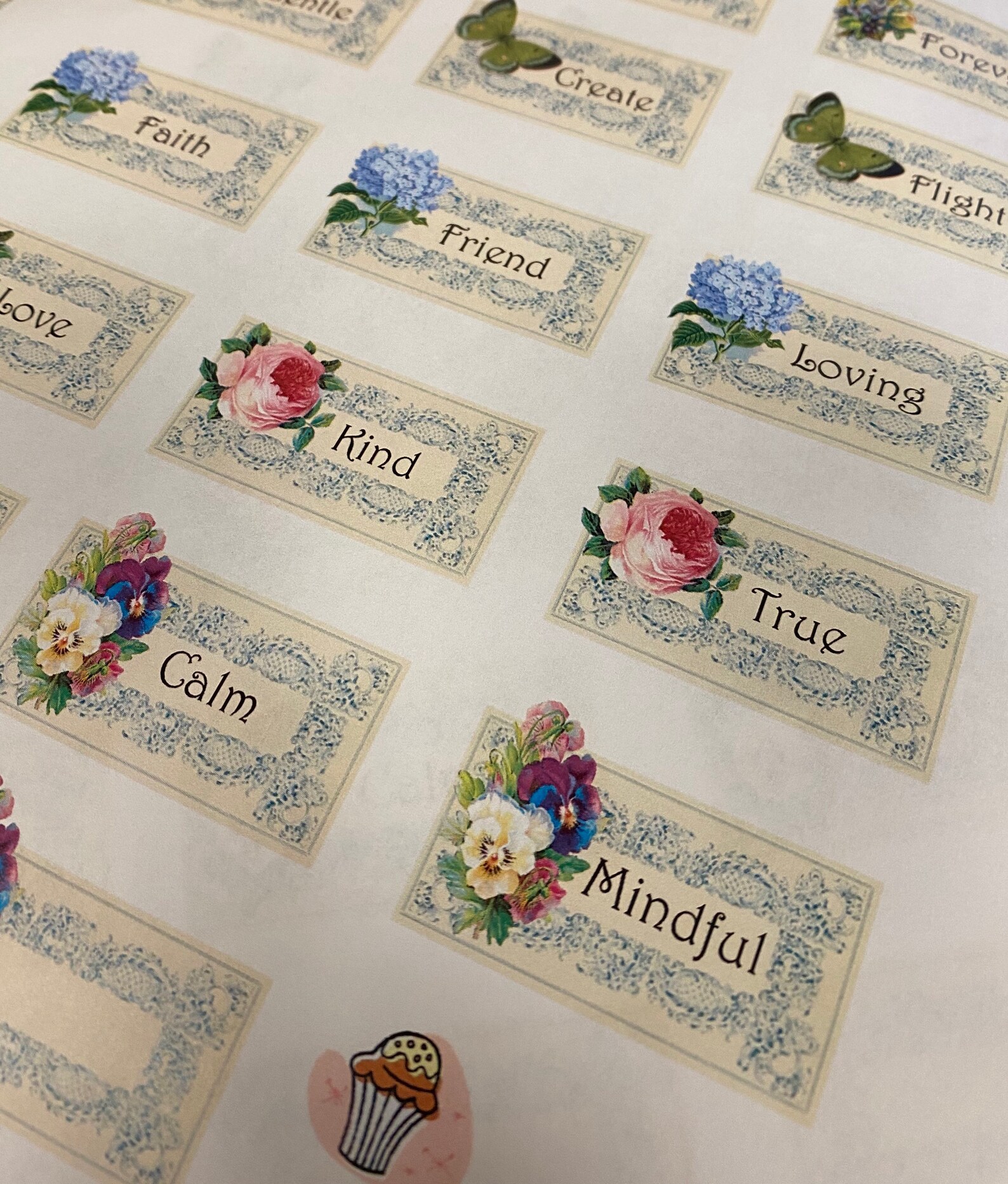 Pretty Labelers Pretty Labels- Digital Download - Etsy