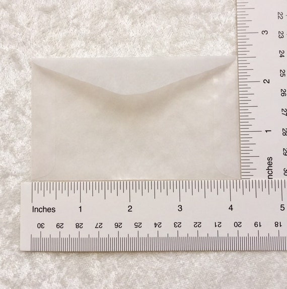 Coastal Glassine Envelopes