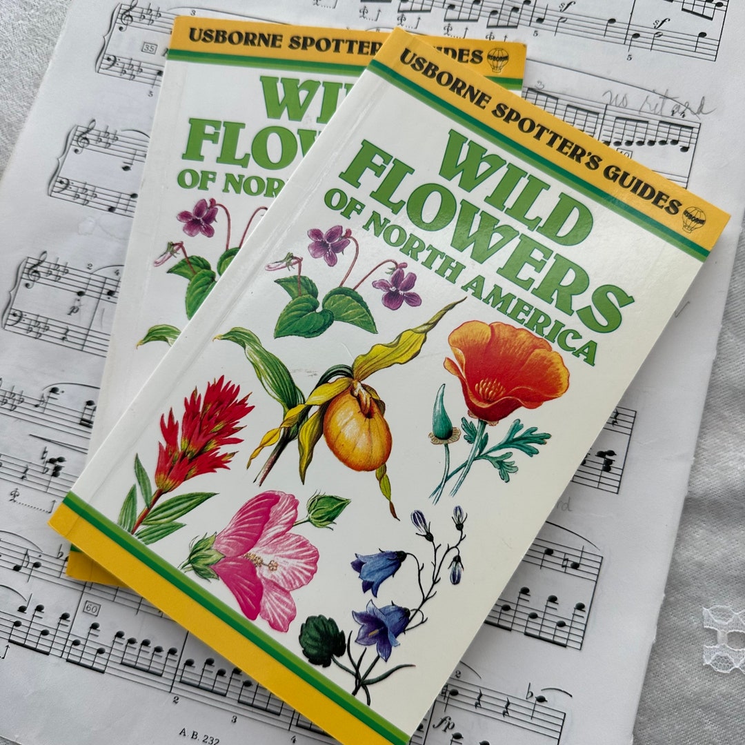 Wildflowers- North America, Usborne Spotters Guide...softcover - Used ...