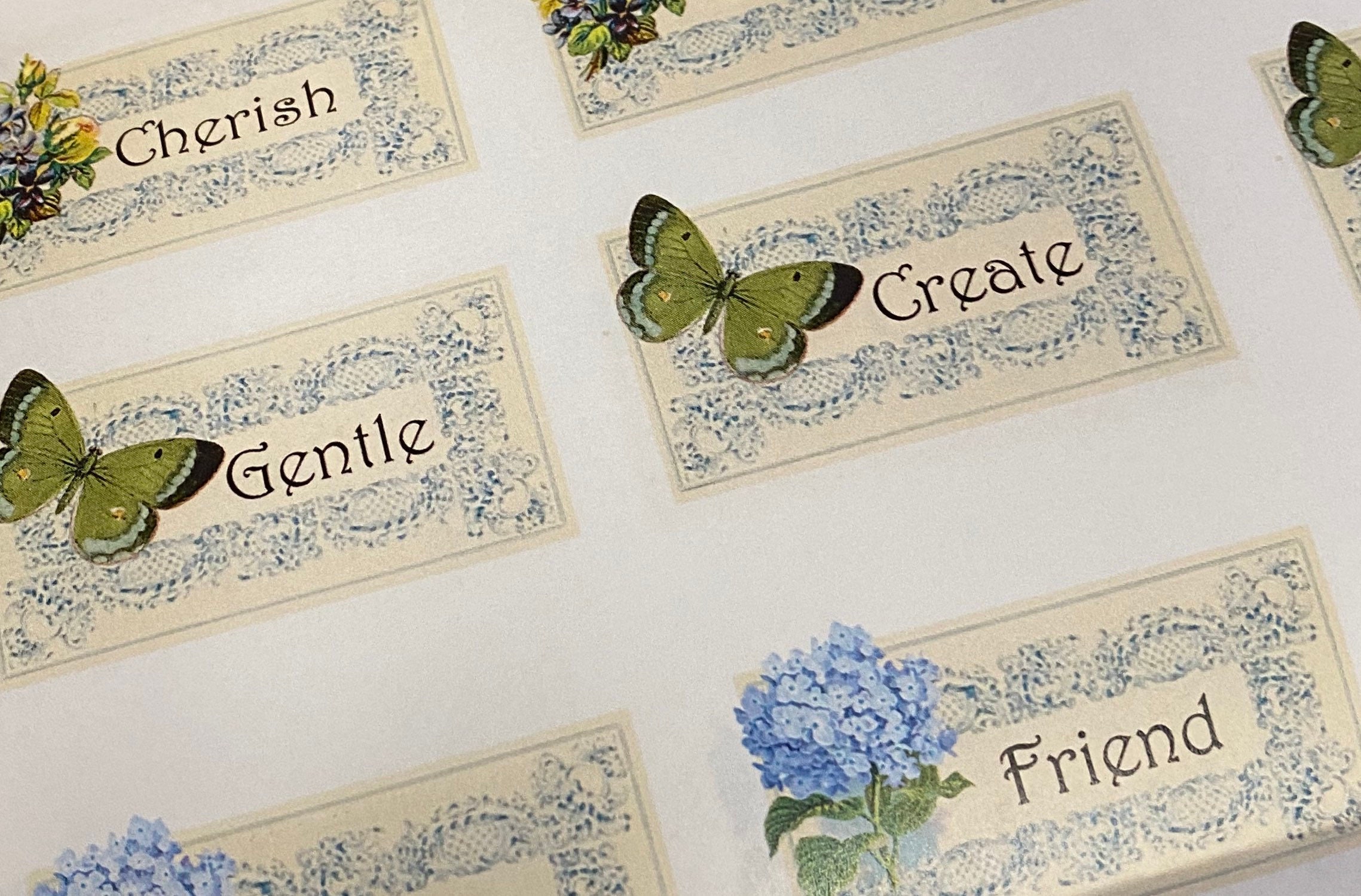 Pretty Labels Digital Download - Etsy UK