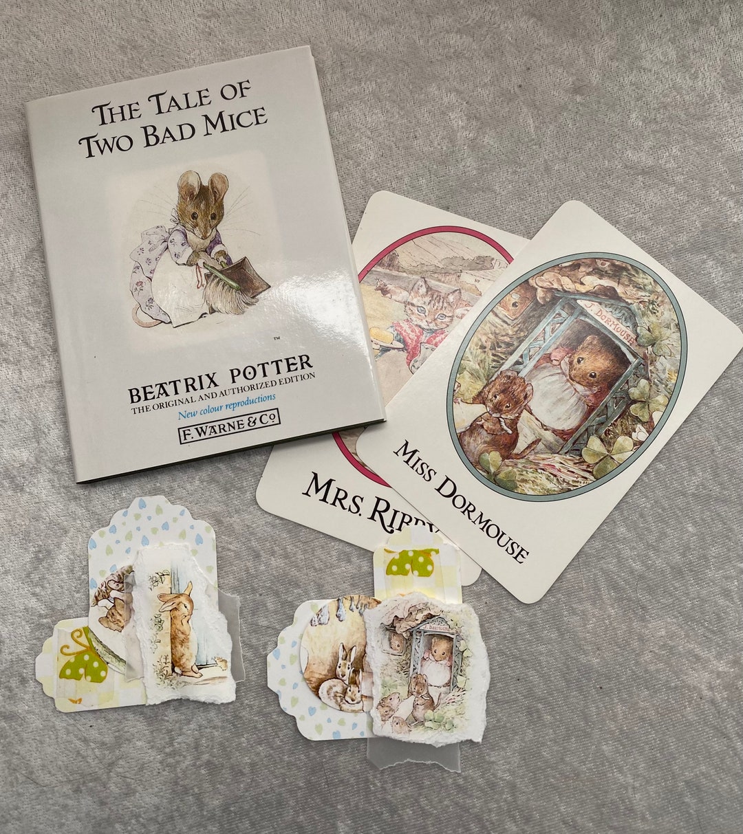 Beatrix Potter’s, the Tale of Two Bad Mice. Journal Kit With Book, 2 ...