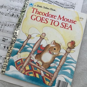 Theodore Mouse goes to Sea -  Little Golden Book