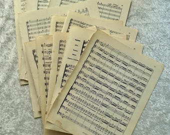 20 piece small sheet music pack