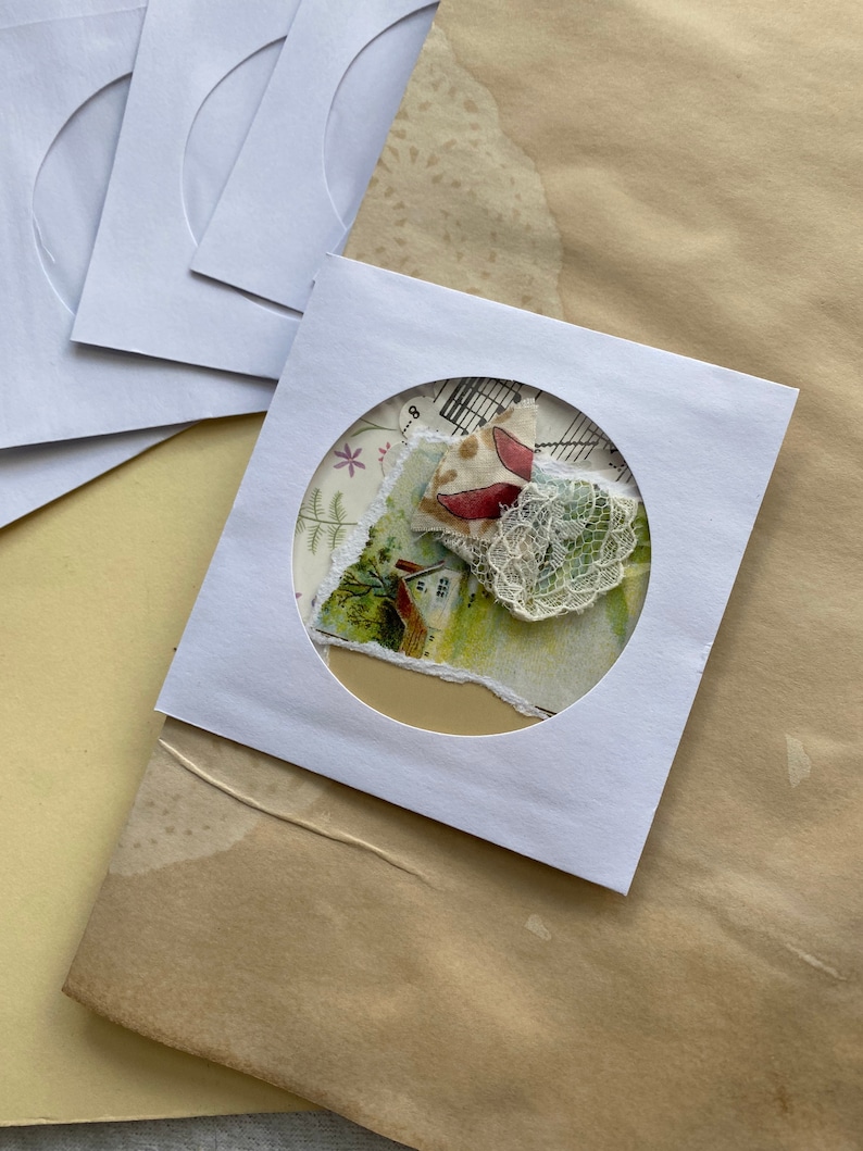 10 Mini CD Envelopes - Etsy