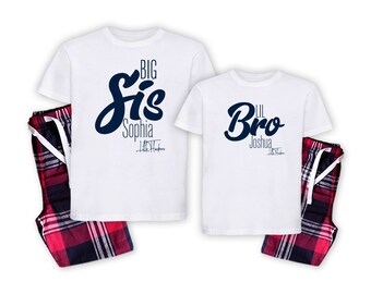 big sister little brother pyjamas
