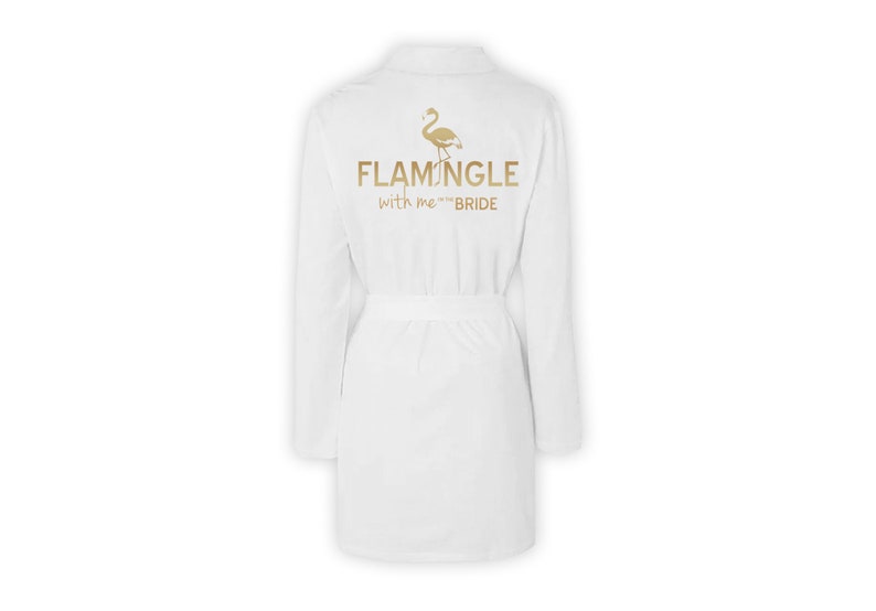 cotton bride dressing gown