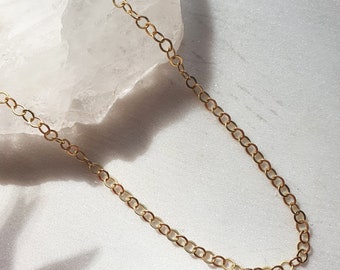 Jade L  Chain  | Gold Vermeil